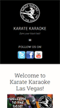 Mobile Screenshot of karatekaraoke.com